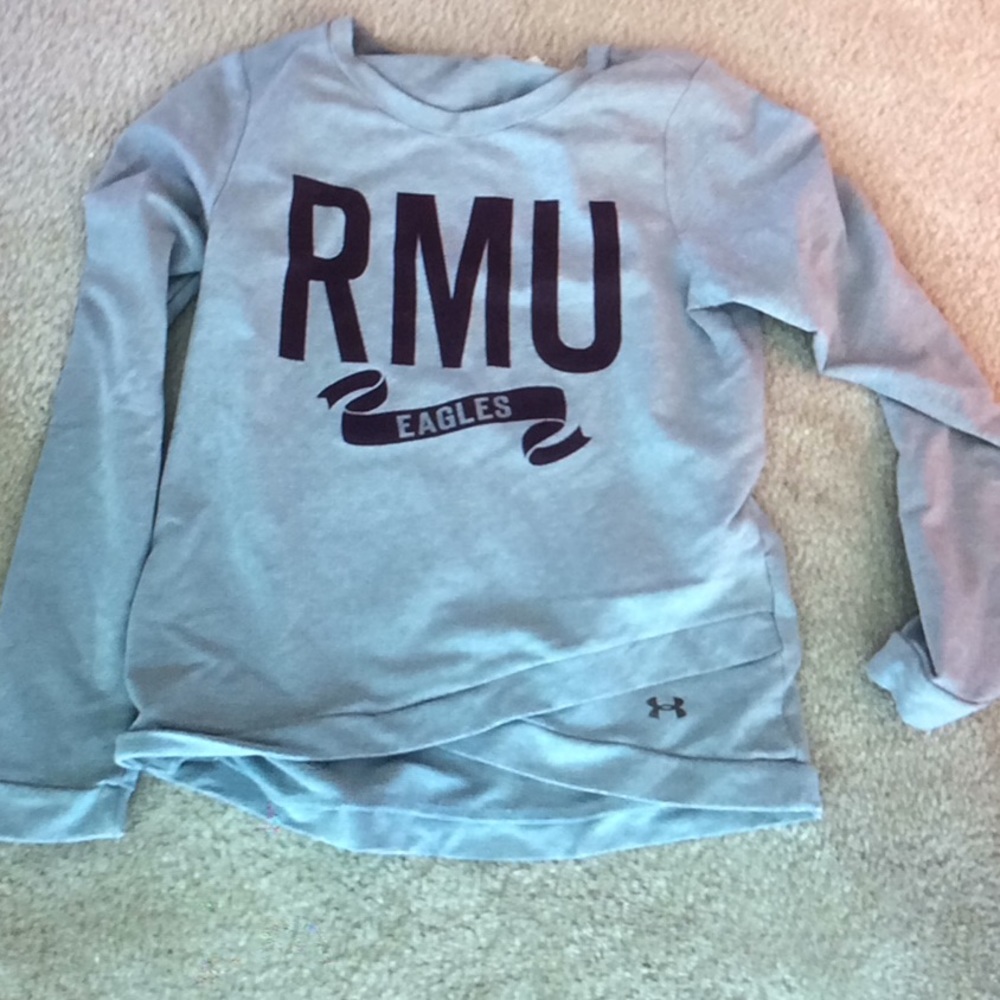 crew neck RMU sweatshirt eagles